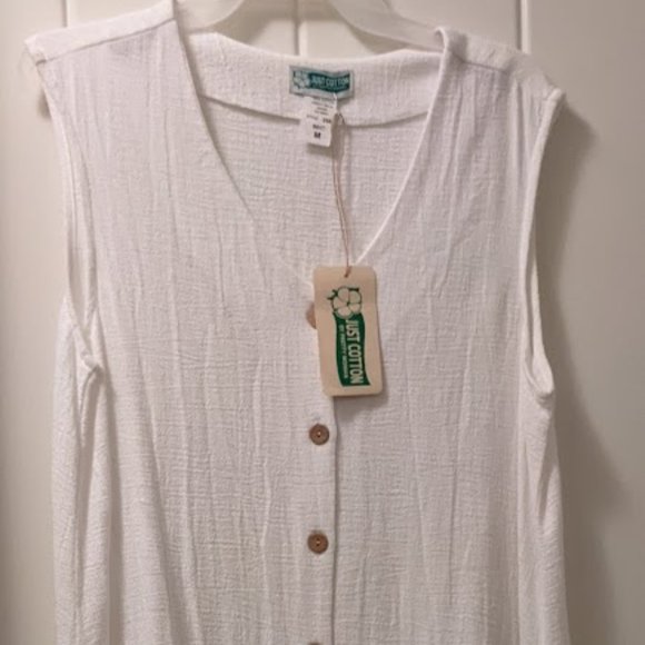 Two-Piece Cotton Set - Top & Capris - Picture 4 of 5